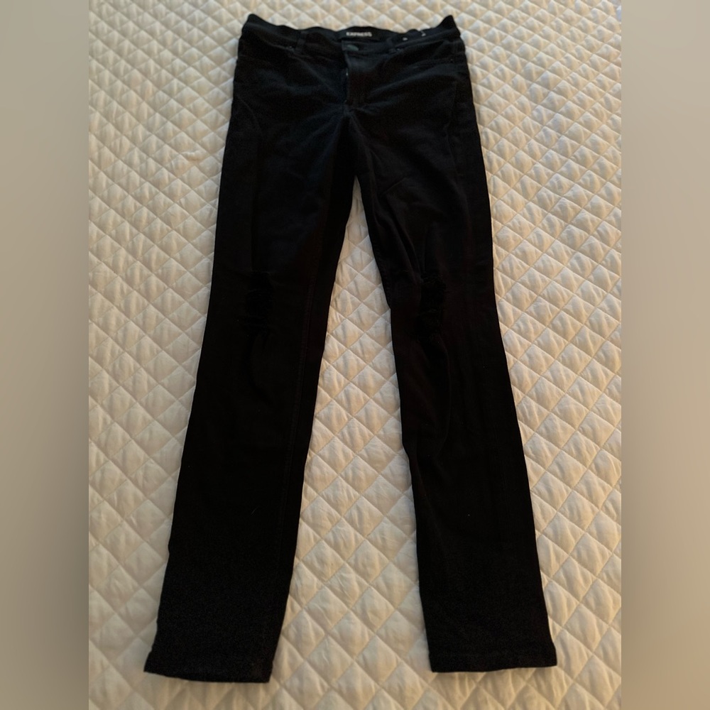 Express ripped jeans size 6